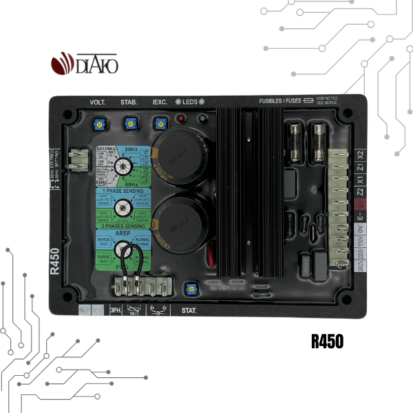 رگولاتور ولتاژ لروی سومر Leroy Somer R450