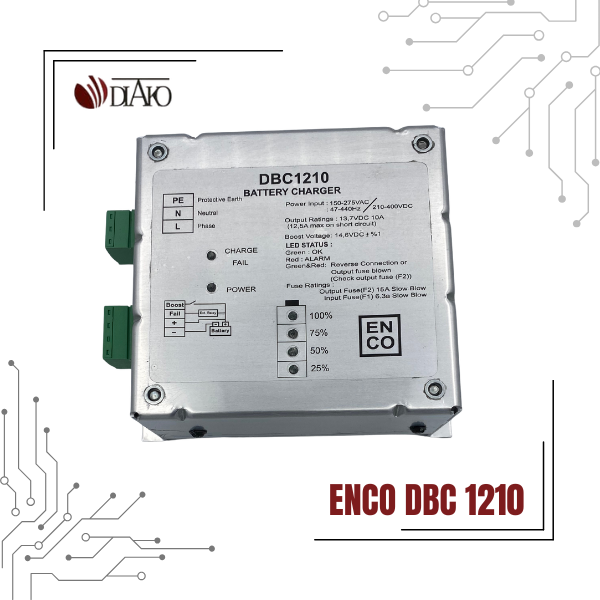 شارژر باطری ENCO DBC1210 شارژر باطری ENCO DBC1210